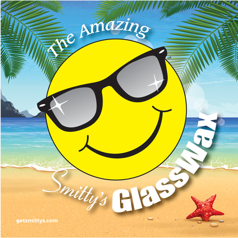 2 Packs of Smittys Glass Wax - (2- 1oz bottles & 2 microfiber cloths) –  Smitty's Glass Wax